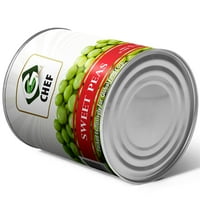 Глобален избор конзервиран зелен грашок, Оз umnумно големина