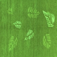 Агли Компанија Внатрешен Правоаголник Апстрактни Зелени Килими За Современа Област, 6'9'