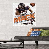 Чикаго мечки - Постер за wallидови на Калил Мек, 22.375 34