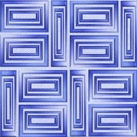 Ахгли Компанија Внатрешен Правоаголник Со Шема На Сини Ангелски Сини Теписи, 2 '3'