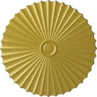 5 8 OD 2 P Shakuras тавански медалјон, богато злато со рачно насликани