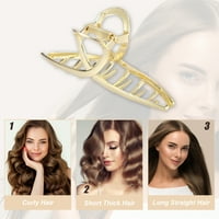 Уникатни договори метална коса клип клип за коса барети за коса иглички за жени